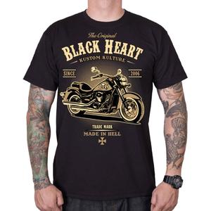 Majica Black Heart Harley črna