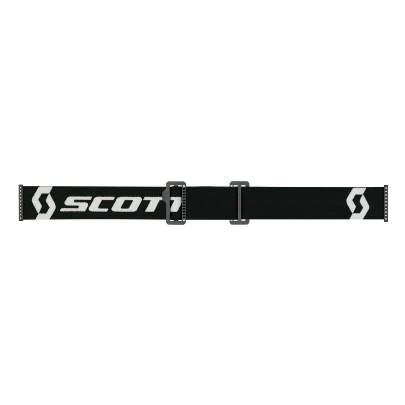 Motokros očala SCOTT - USA Primal CH črno-bela (srebrni pleksi steklo)