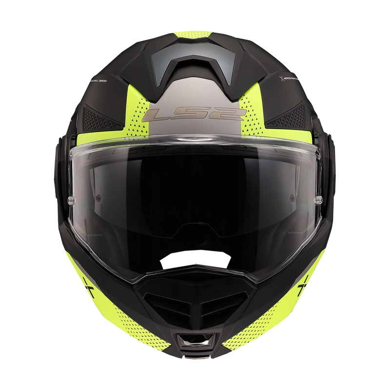 Motoristična čelada LS2 FF901 Advant X Oblivion črno-fluo rumena