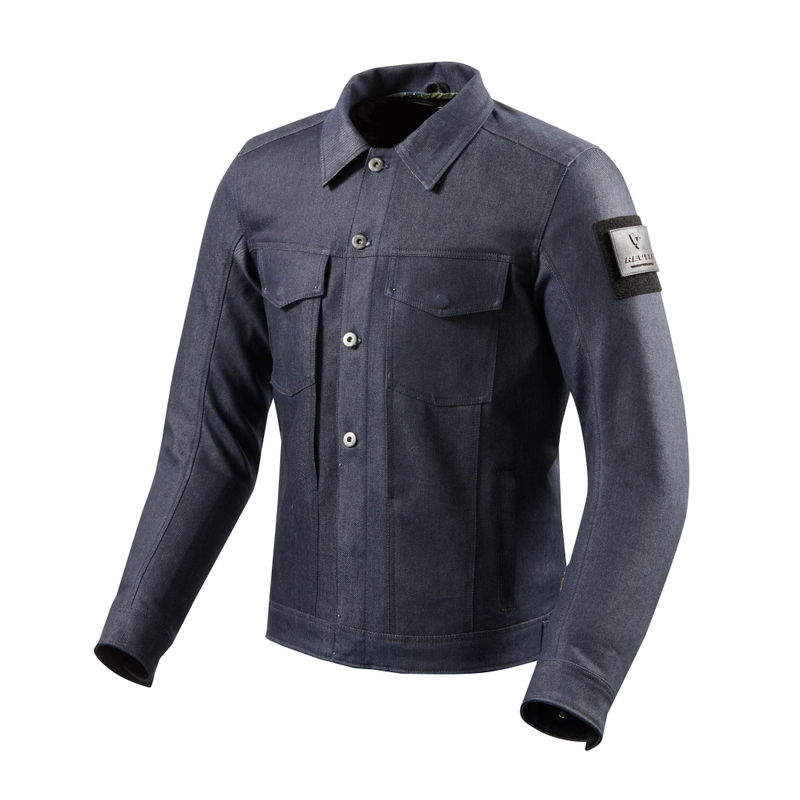 Revit Crosby Blue Motorcycle Shirt razprodaja
