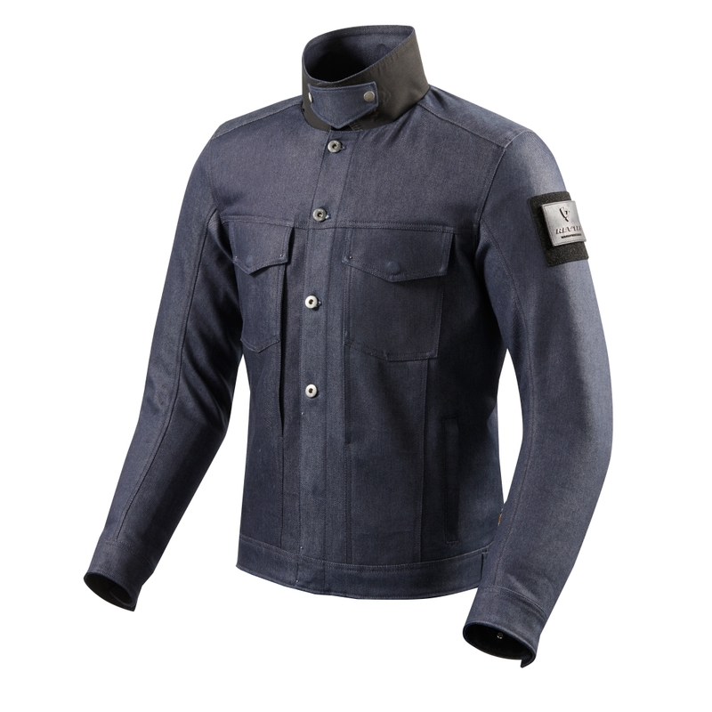 Revit Crosby Blue Motorcycle Shirt razprodaja