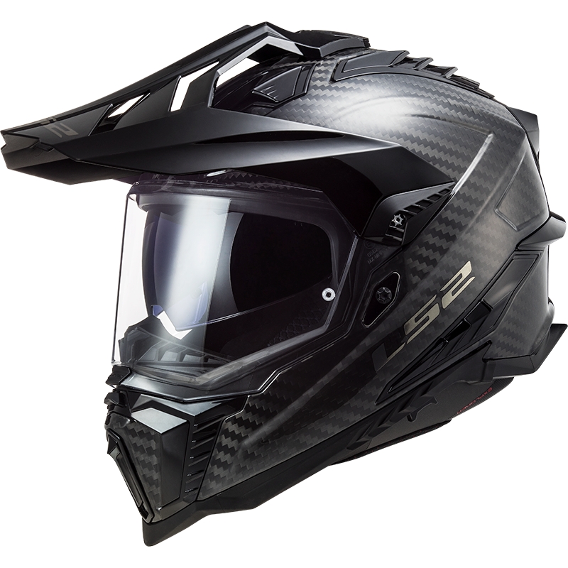 Enduro čelada LS2 MX701 Explorer Carbon glossy black