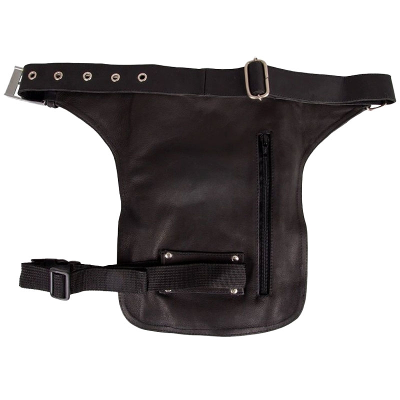 Črn žep na stegno BLACK HEART W-TEC Gentleman
