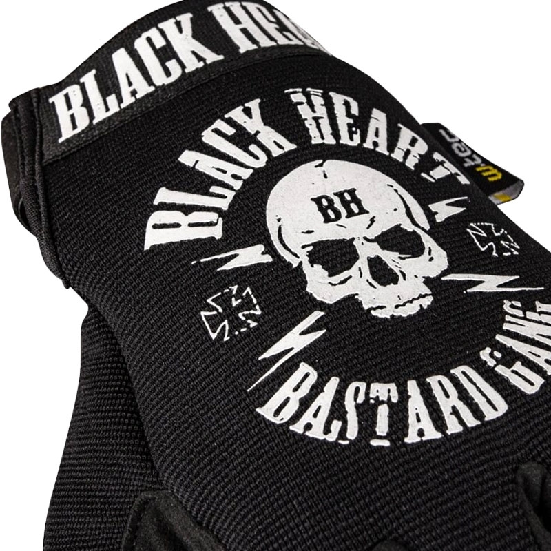 Black Heart W-TEC Radegester chopper rokavice črne