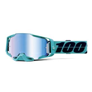Motokros očala 100% ARMEGA Estrel modro pleksi steklo