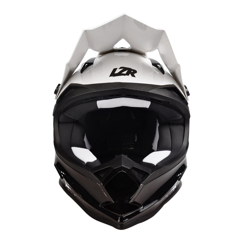 Motokros čelada Lazer OR-1 Ripper belo-črna