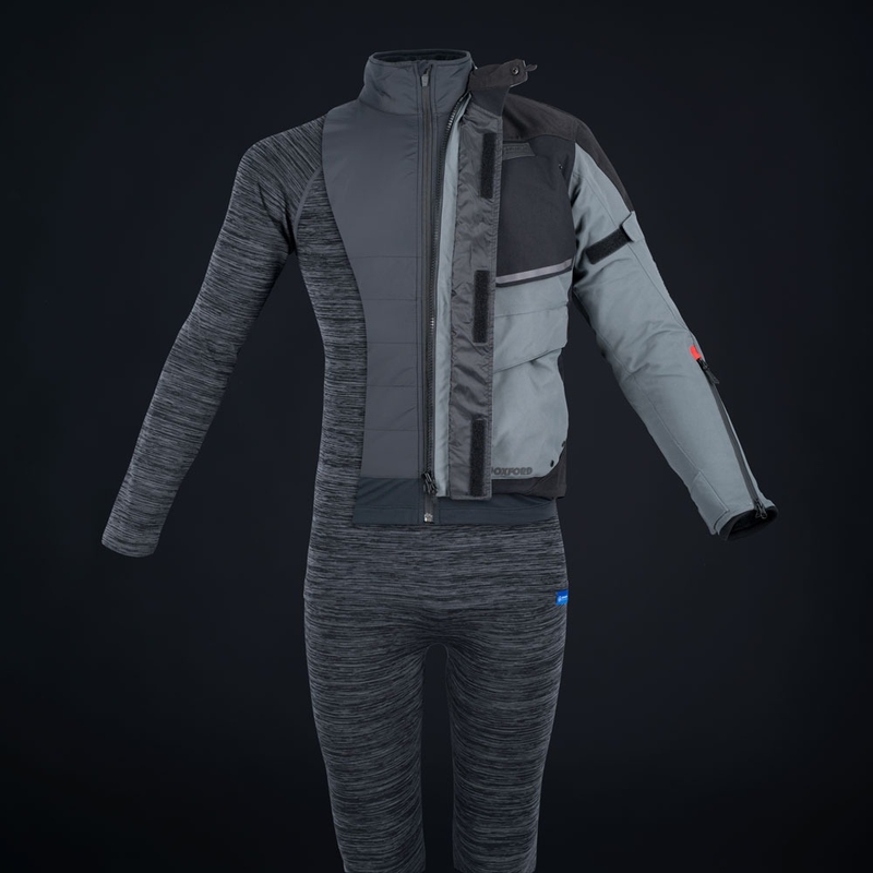 Termo podloga za jakno Oxford Advanced Advanced Fleece črna