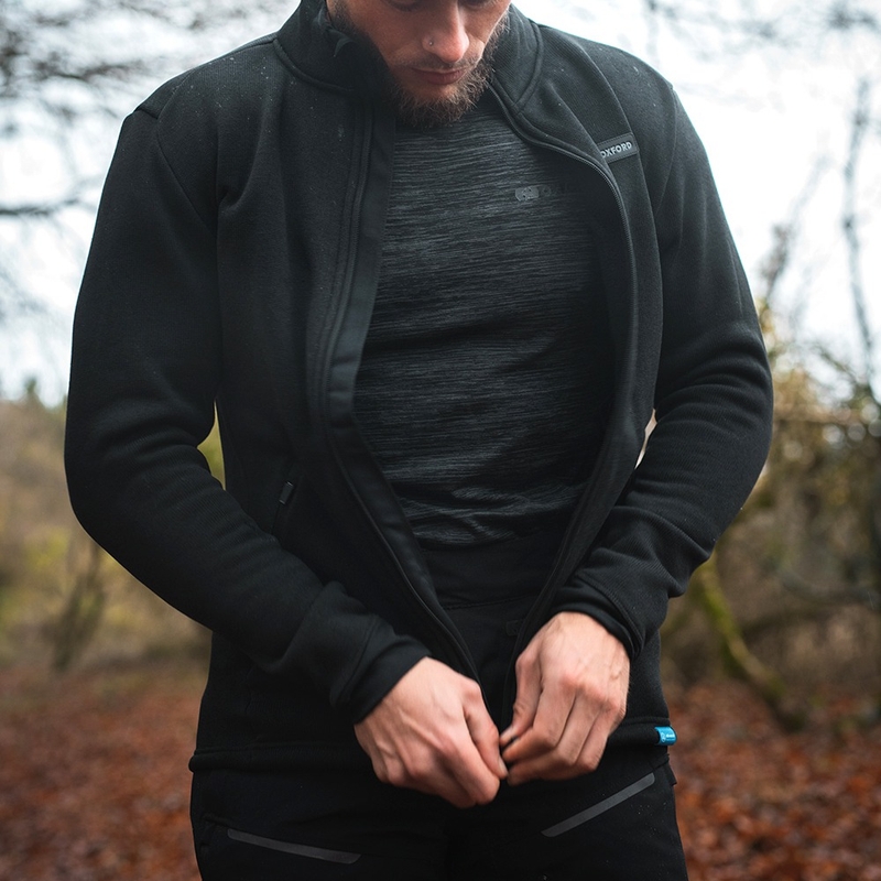 Termo podloga za jakno Oxford Advanced Advanced Fleece črna