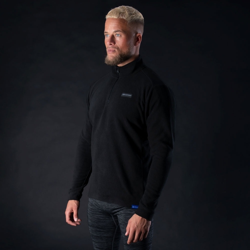 Termo podloga za črno jakno Oxford Advanced Micro Fleece 1/2 Neck