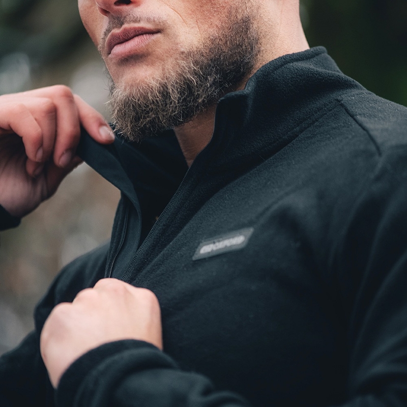 Termo podloga za črno jakno Oxford Advanced Micro Fleece 1/2 Neck
