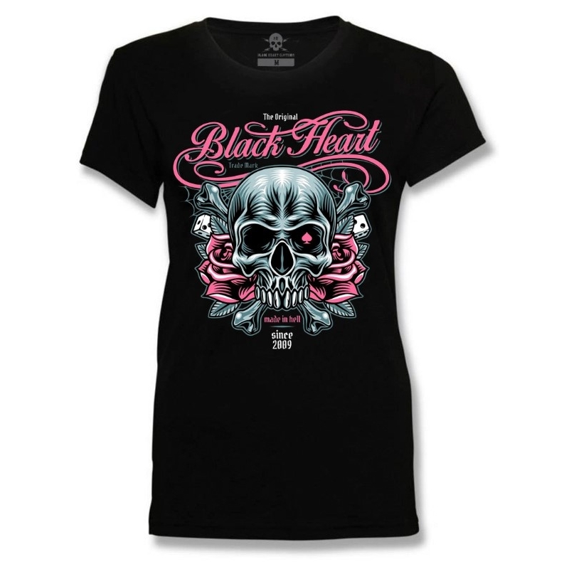 Ženske majice Hollister Black Heart T-Shirt razprodaja