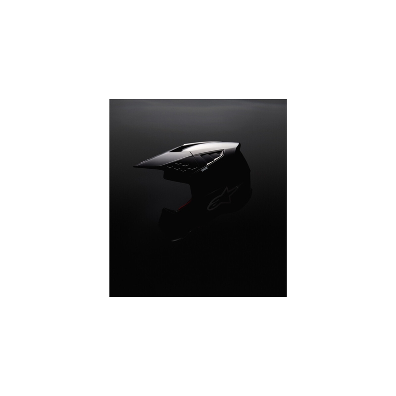 Motokros čelada Alpinestars S-M5 Solid black mat