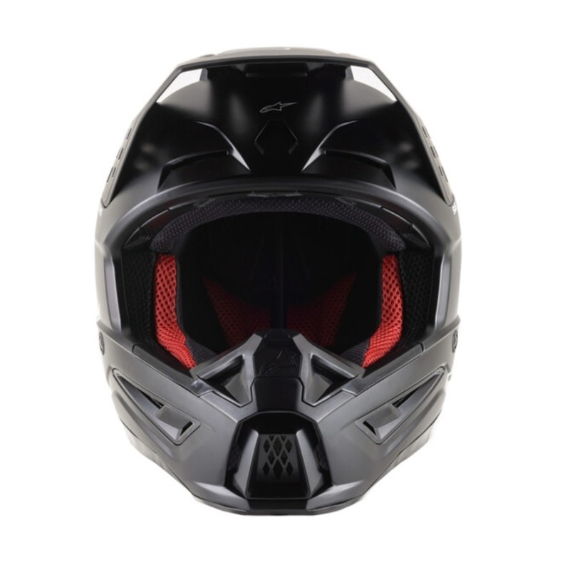 Motokros čelada Alpinestars S-M5 Solid black mat