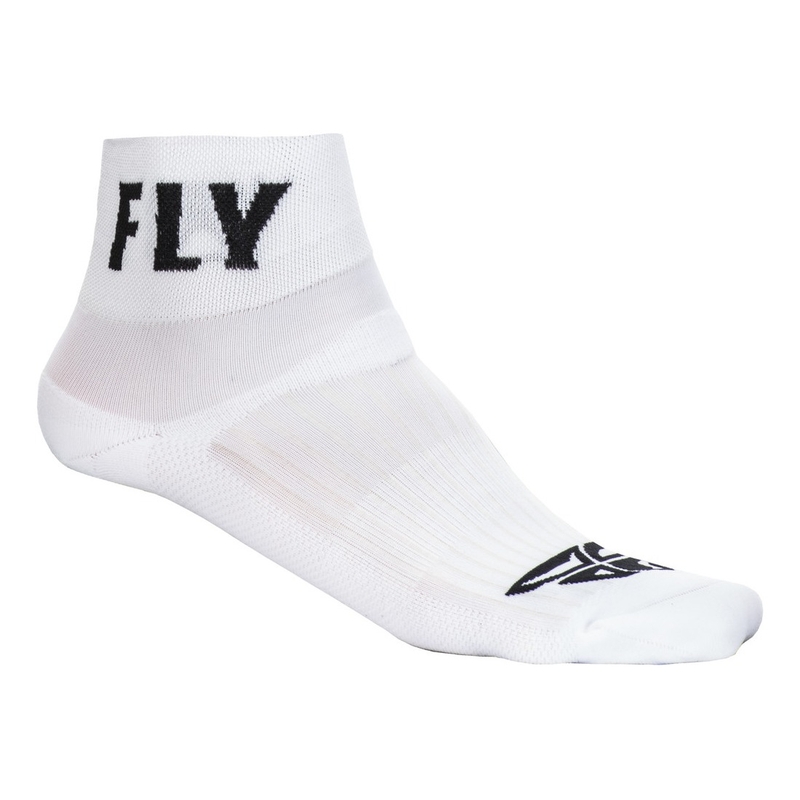 Nogavice FLY Racing Shorty bele