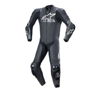 Alpinestars Missile 2 Ward usnjena motoristična obleka črno-siva