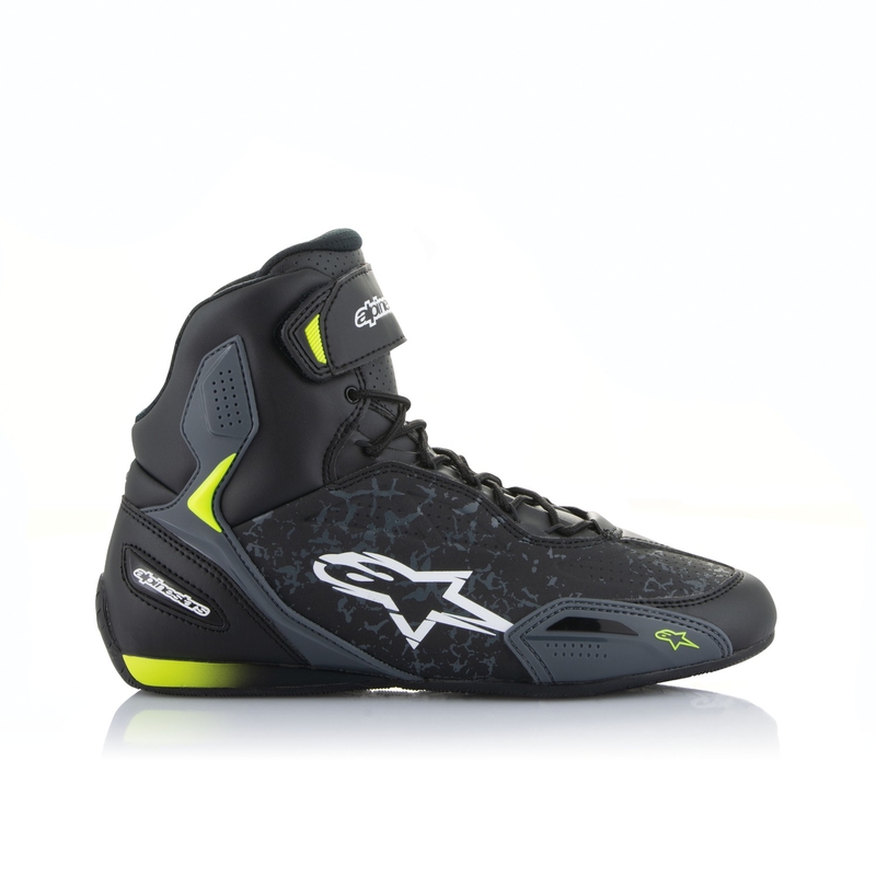 Motoristični škornji Alpinestars Faster-3 črno-fluo rumeni