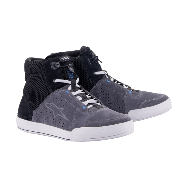 Motoristični škornji Alpinestars Chrome Air črno-sivo-modri