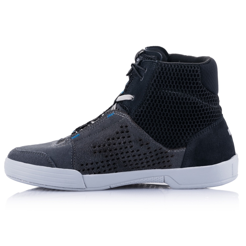 Motoristični škornji Alpinestars Chrome Air črno-sivo-modri