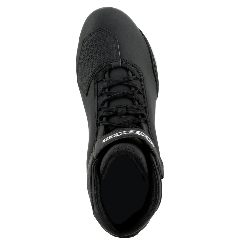 Motoristični škornji Alpinestars Sektor črno-beli-fluo rdeči