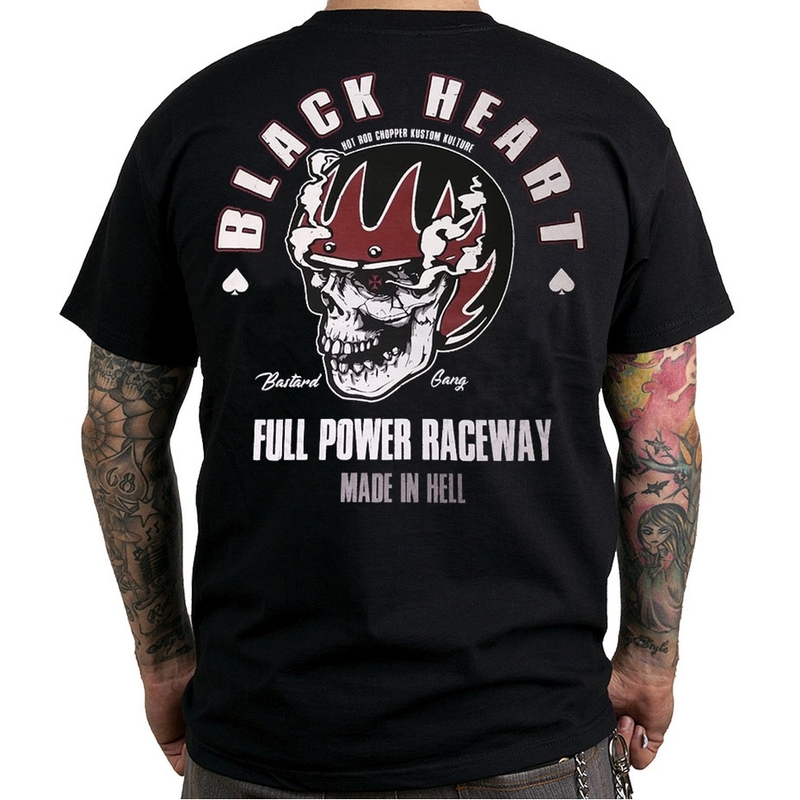 Moška majica Black Heart Full Power naprodaj razprodaja