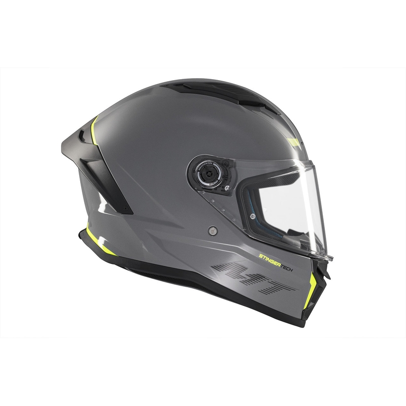 Integralna motoristična čelada MT Stinger 2 Solid glossy grey