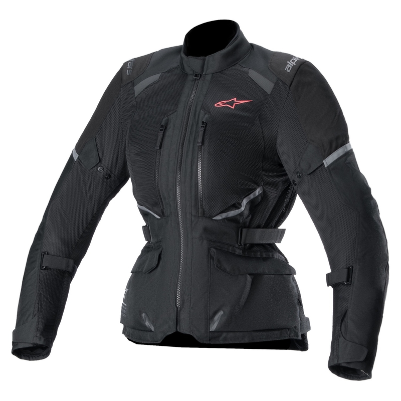 Črna ženska motoristična jakna Alpinestars Stella Andes Air Drystar