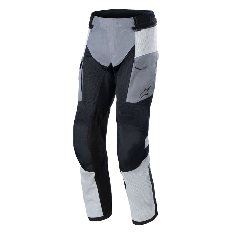 Motoristične hlače Alpinestars Andes Air Drystar Light Grey-Dark Grey-Black-Fluo Yellow