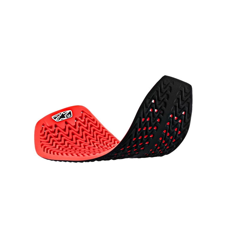 Alpinestars Nucleon Plasma podaljšan ščitnik za hrbtenico rdeče-črn