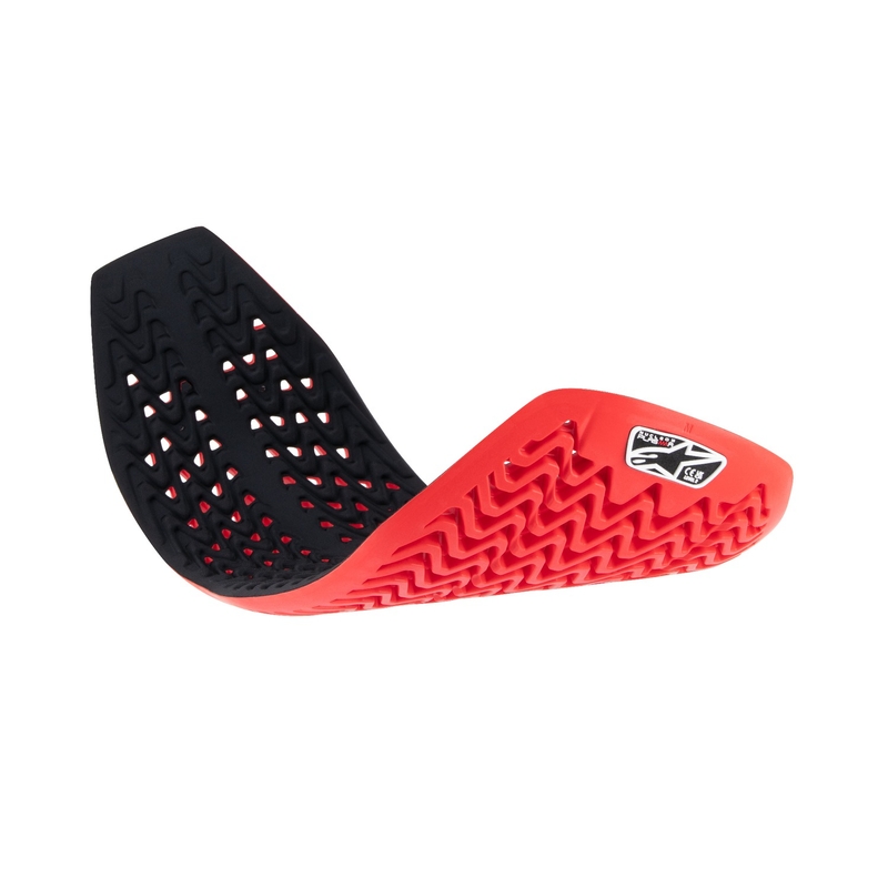 Alpinestars Nucleon Plasma podaljšan ščitnik za hrbtenico rdeče-črn