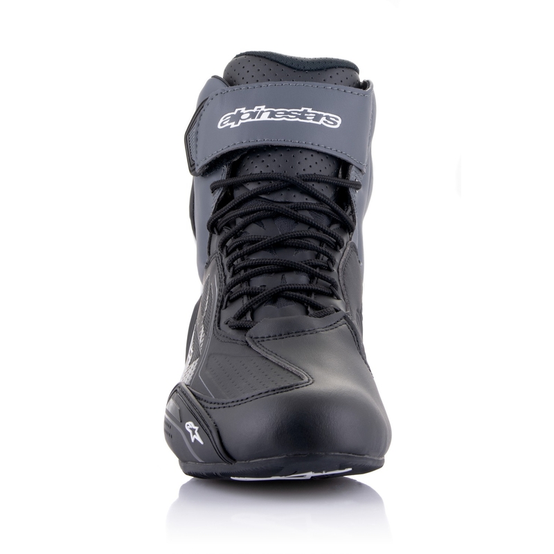 Motoristični škornji Alpinestars Faster-3 Drystar črno-temno sivi