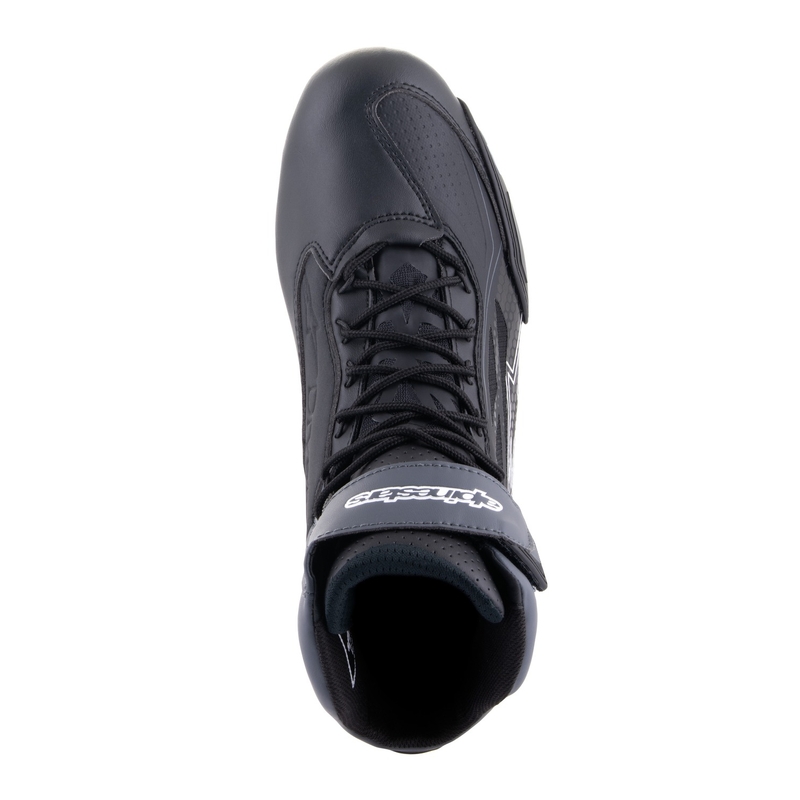 Motoristični škornji Alpinestars Faster-3 Drystar črno-temno sivi