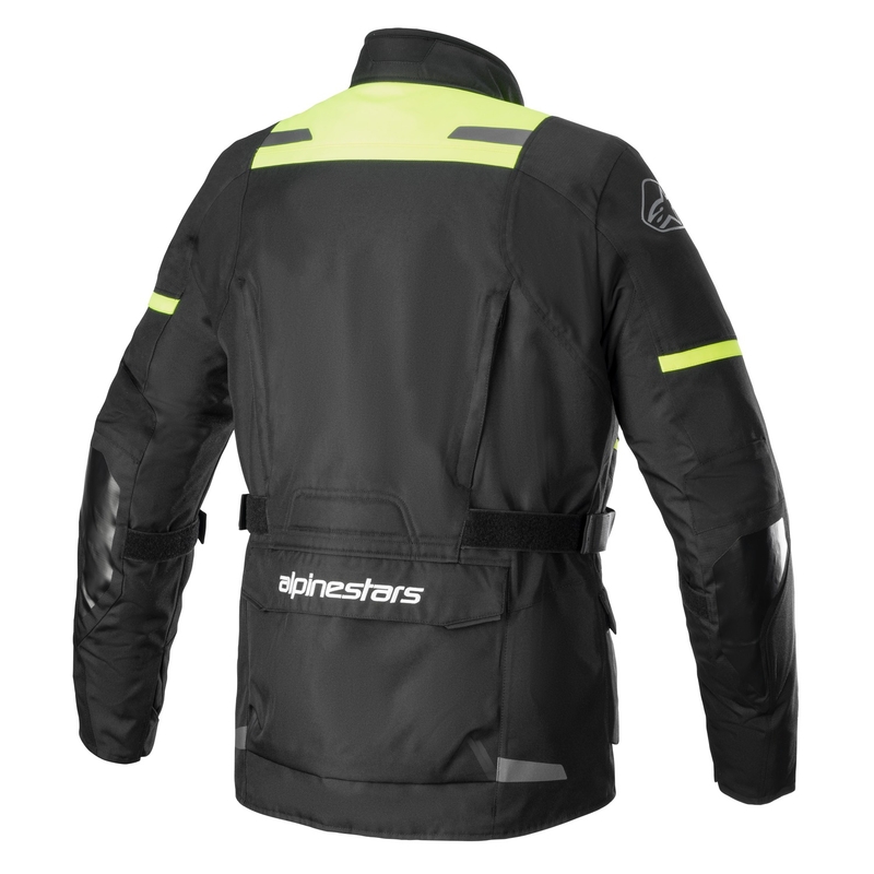 Alpinestars Andes Drystar motoristična jakna črno-fluo rumena