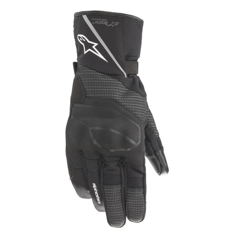 Črne motoristične rokavice Alpinestars Andes Drystar