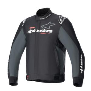 Motoristična jakna Alpinestars Monza Sport črno-sivo-rdeče-bela
