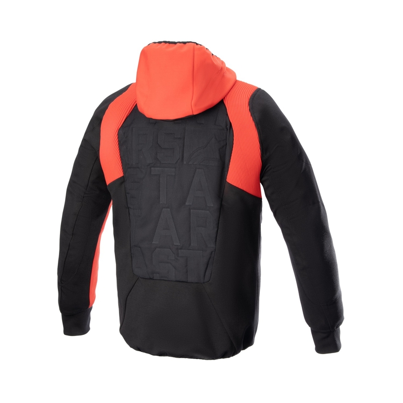 Moto jopa Alpinestars MO.ST.EQ Hybrid črno-rdeča