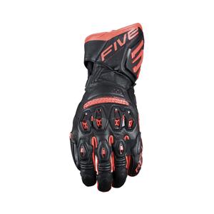 Motoristične rokavice Five RFX3 EVO črno-fluo rdeče
