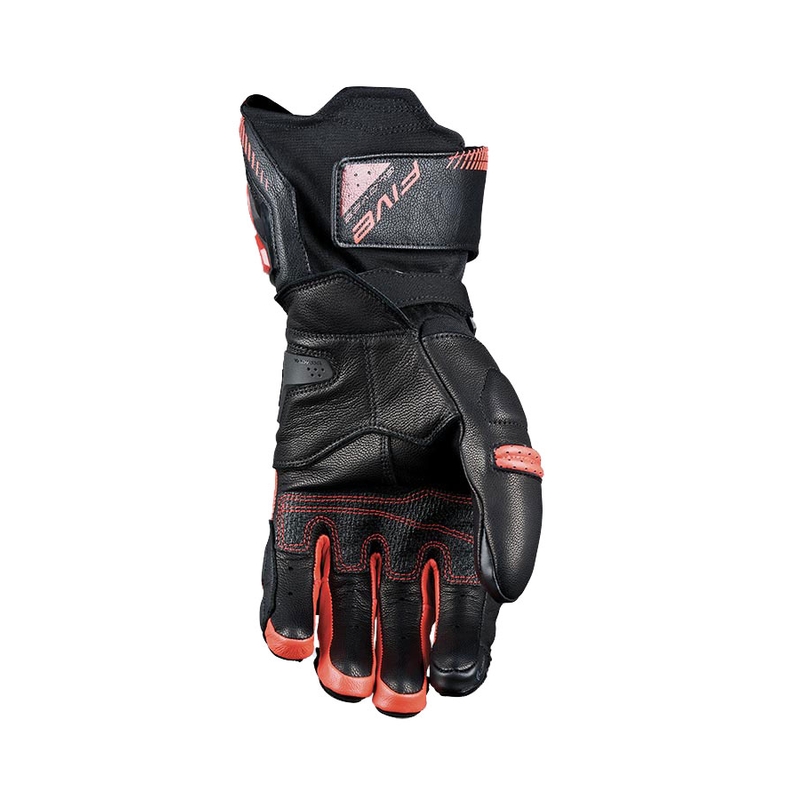 Motoristične rokavice Five RFX3 EVO črno-fluo rdeče