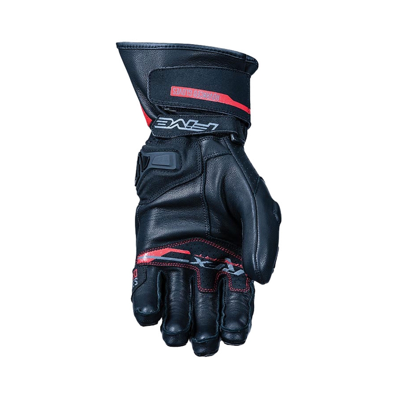Motoristične rokavice FIVE RFX Sport črno-rdeče