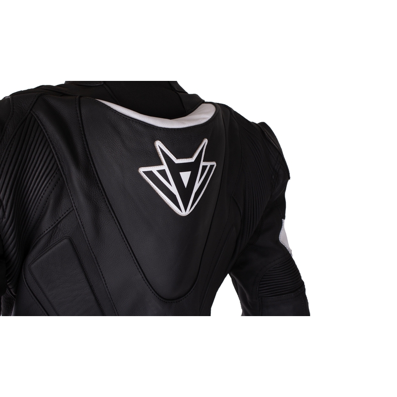 Motoristična obleka RSA GPX 2 črno-bela - II. kakovosti