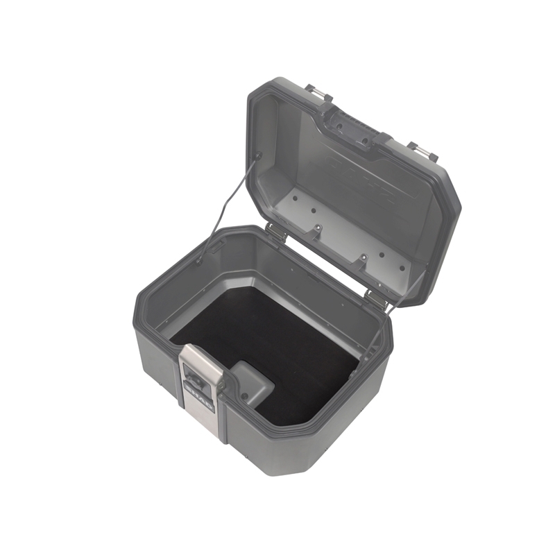 Aluminijasti zgornji kovček za motor SHAD Terra TR48 BLACK EDITION - II. kakovosti razprodaja