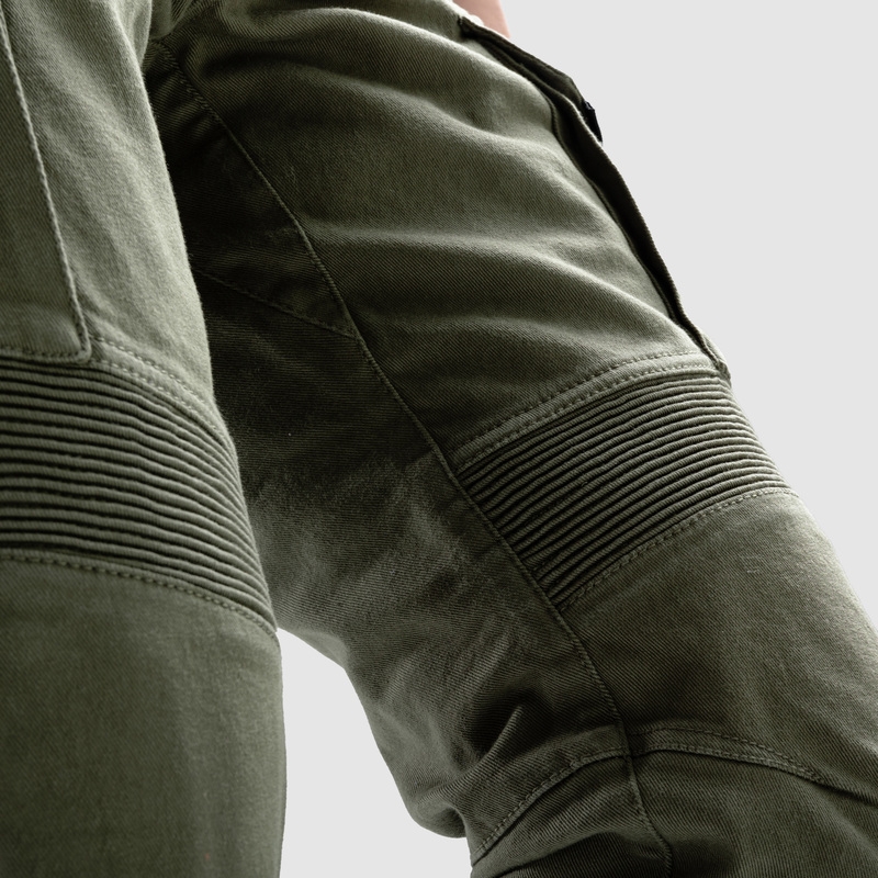 Ozone Faster TP Green Motorcycle Jeans