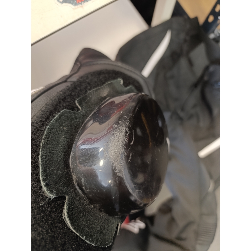 Motoristična obleka RSA GPX 2 črno-bela - II. kakovosti