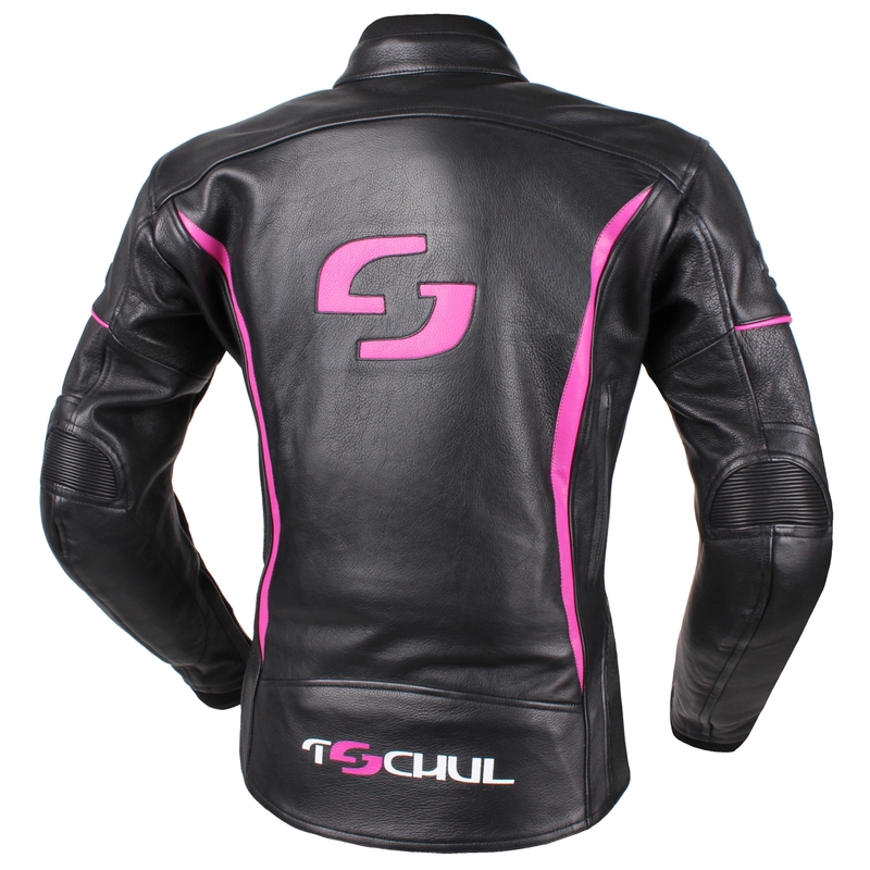 Ženska jakna Tschul 828 black and pink razprodaja