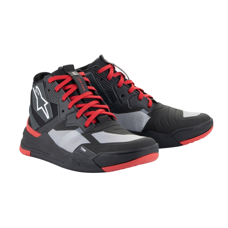 Motoristični škornji Alpinestars Speedflight črno-rdeče-beli