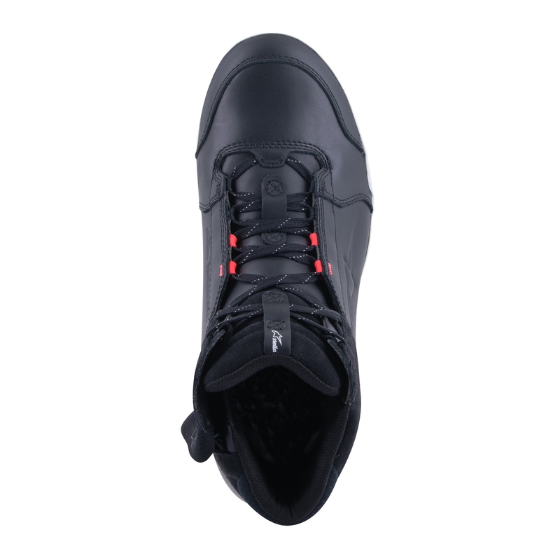 Ženski motoristični škornji Alpinestars Stella Chrome Drystar črno-belo-roza