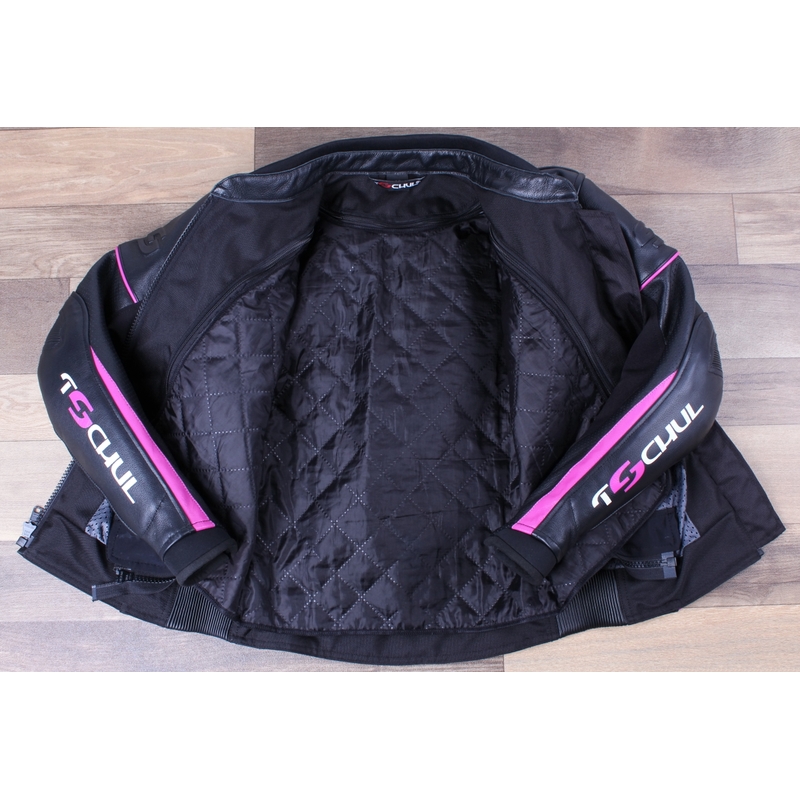 Ženska jakna Tschul 828 black and pink razprodaja