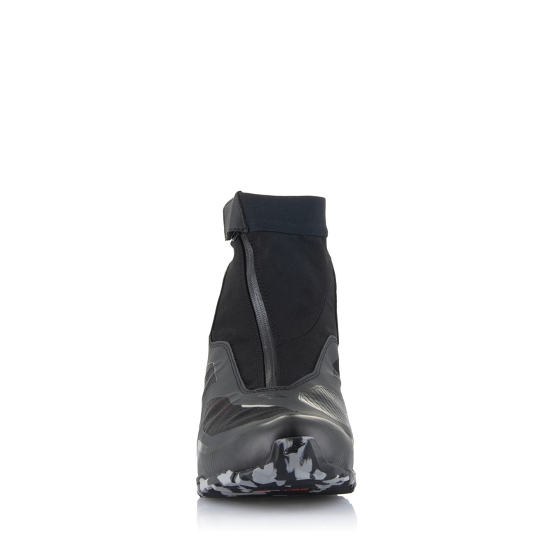Motoristični škornji Alpinestars CR-8 Gore-Tex črno-sivo-modri