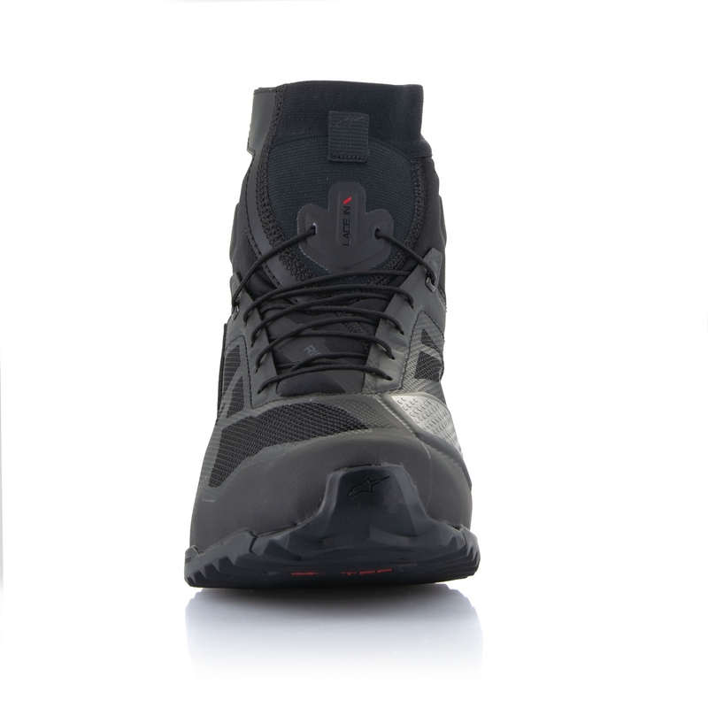 Motoristični škornji Alpinestars CR-1 črno-temno sivi