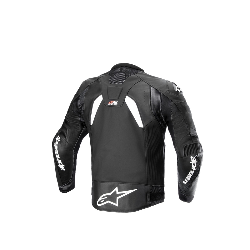 Alpinestars GP Plus R 4 Rideknit motoristična usnjena jakna črno-bela
