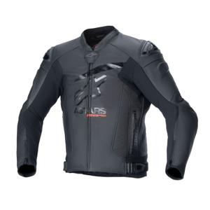 Alpinestars GP plus R 4 Airflow motoristična usnjena jakna črno-črna